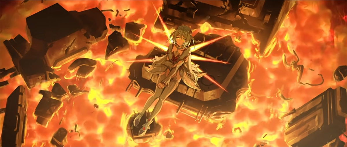 Феникс и её огненное окружение